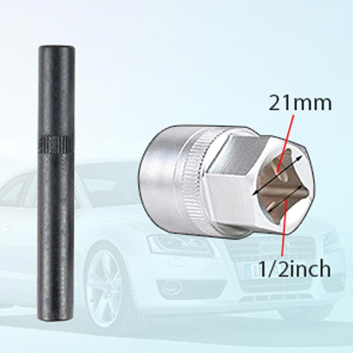 Kit de Eliminación de Llave de Bloqueo de Rueda GOWENIC 22 Piezas