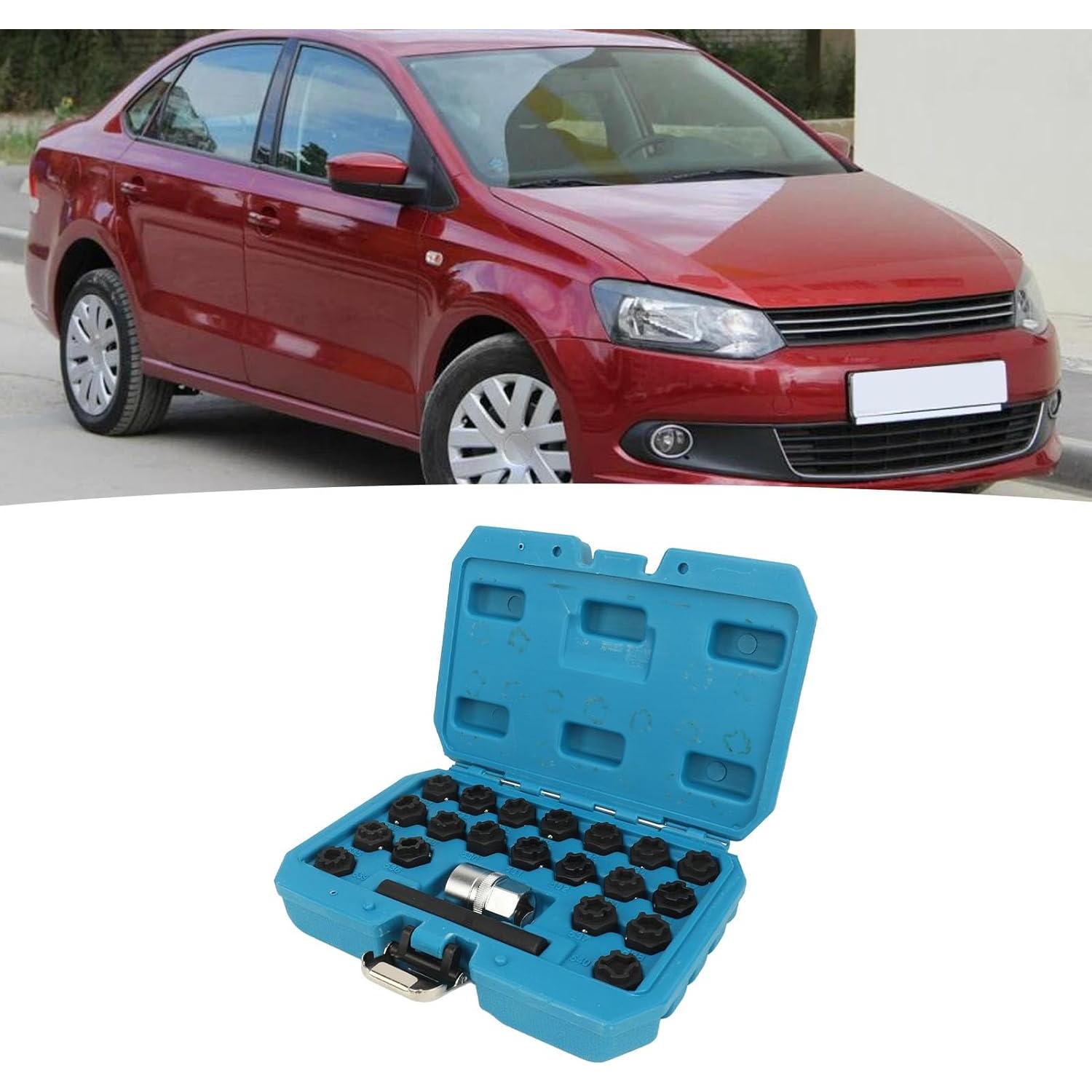 Kit de Eliminación de Llave de Bloqueo de Rueda GOWENIC 22 Piezas