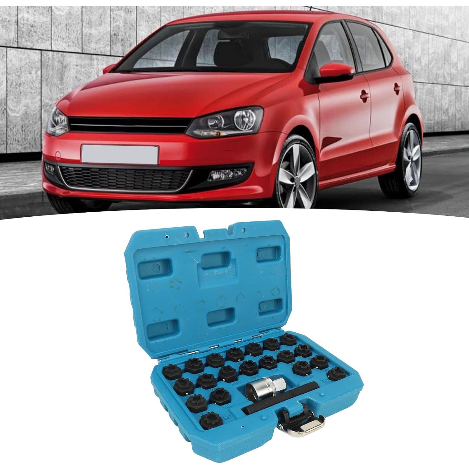 Kit de Eliminación de Llave de Bloqueo de Rueda GOWENIC 22 Piezas