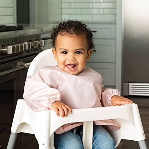 Baberos impermeables Tiny Twinkle 2pk Rosa Burdeos 6-24 meses