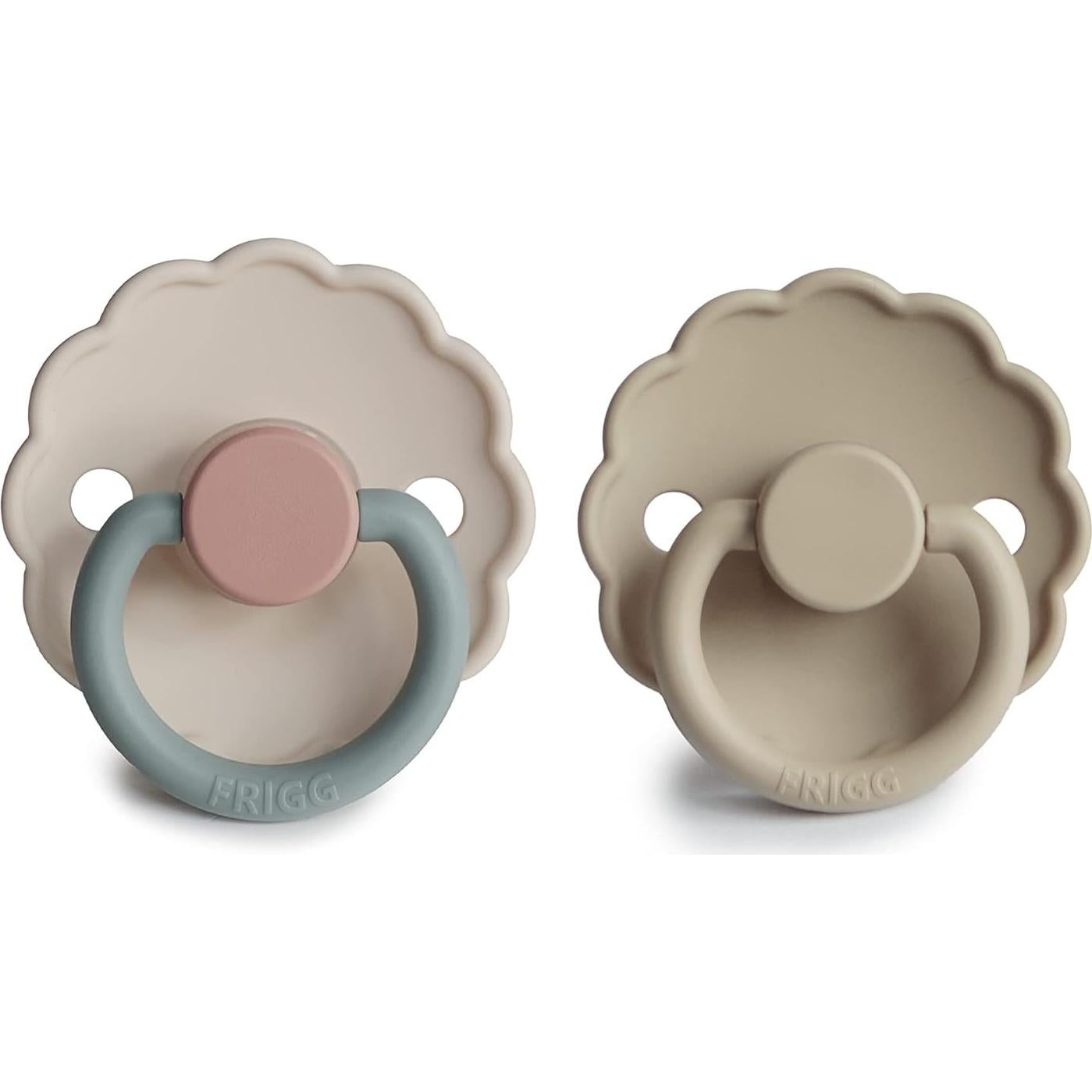 Chupete de Silicona FRIGG Daisy SilkySoft 0-6 Meses Libre BPA