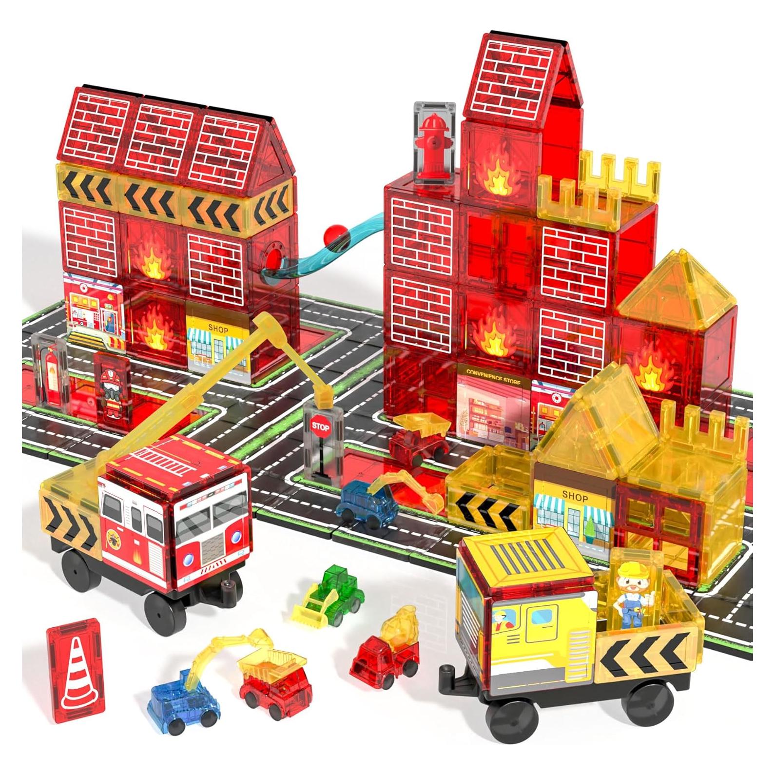 Azulejos Magnéticos de Construcción SKTMYY - Juguetes STEM 3D