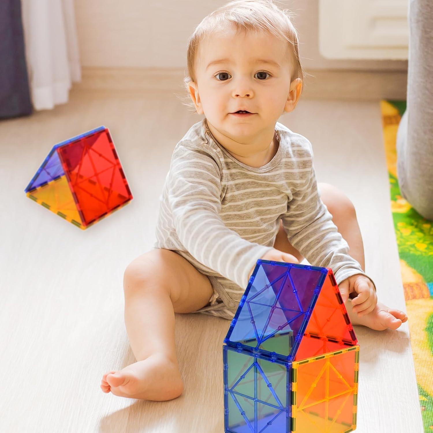 Azulejos Magnéticos Grandes Gemmicc 8 Piezas 15 cm STEM