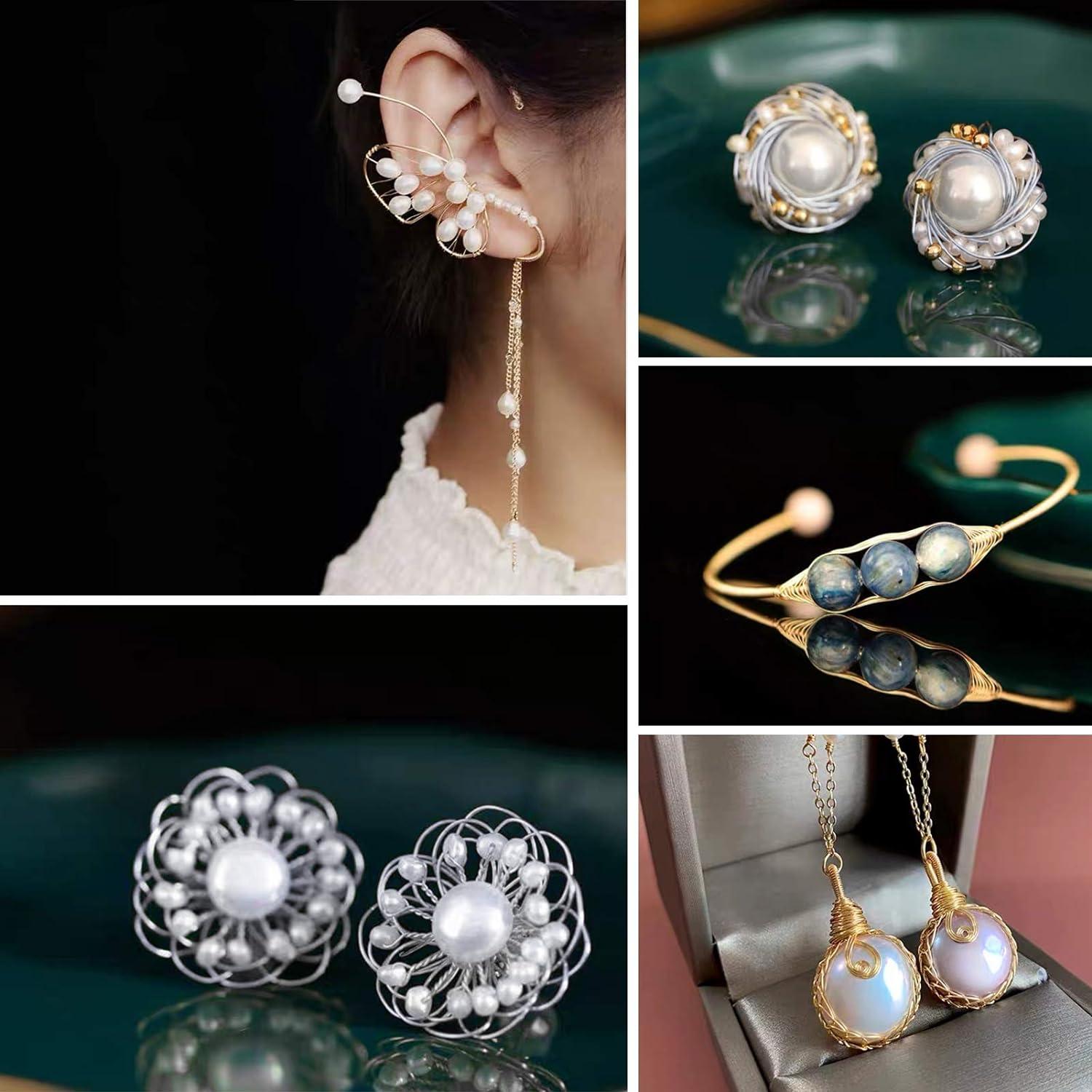 Alambre para Joyería MIKIMIQI 100m Cobre 26 Calibre Plateado