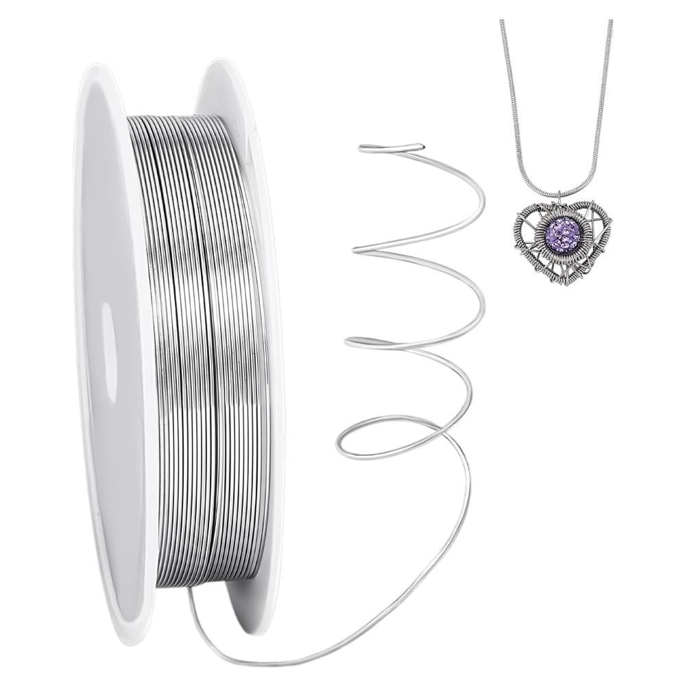 Alambre de Hierro 0.5mm PH PandaHall 7m para Joyería DIY