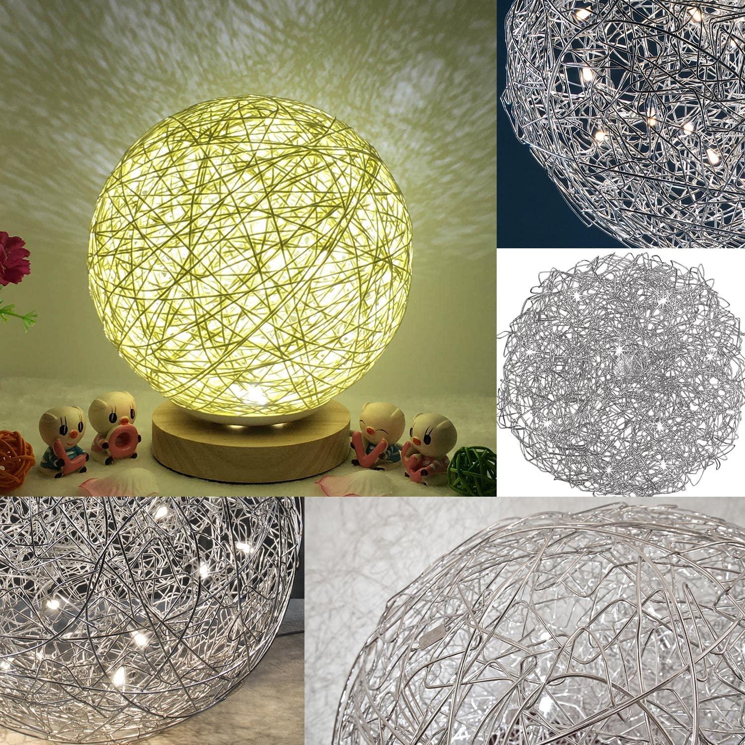 Alambre de Artesanía de Aluminio Cadikez 29m 2.0mm Plata