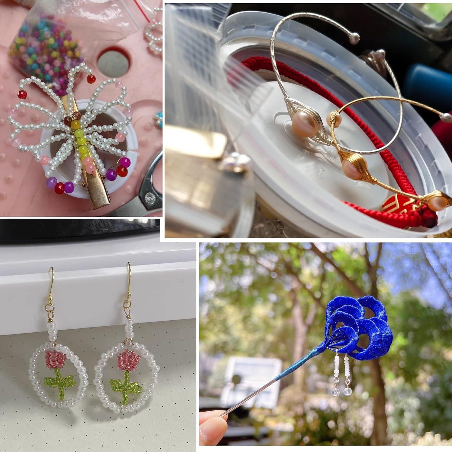 Alambre de Cobre 24 Gauge 203 Pies Plata para Manualidades