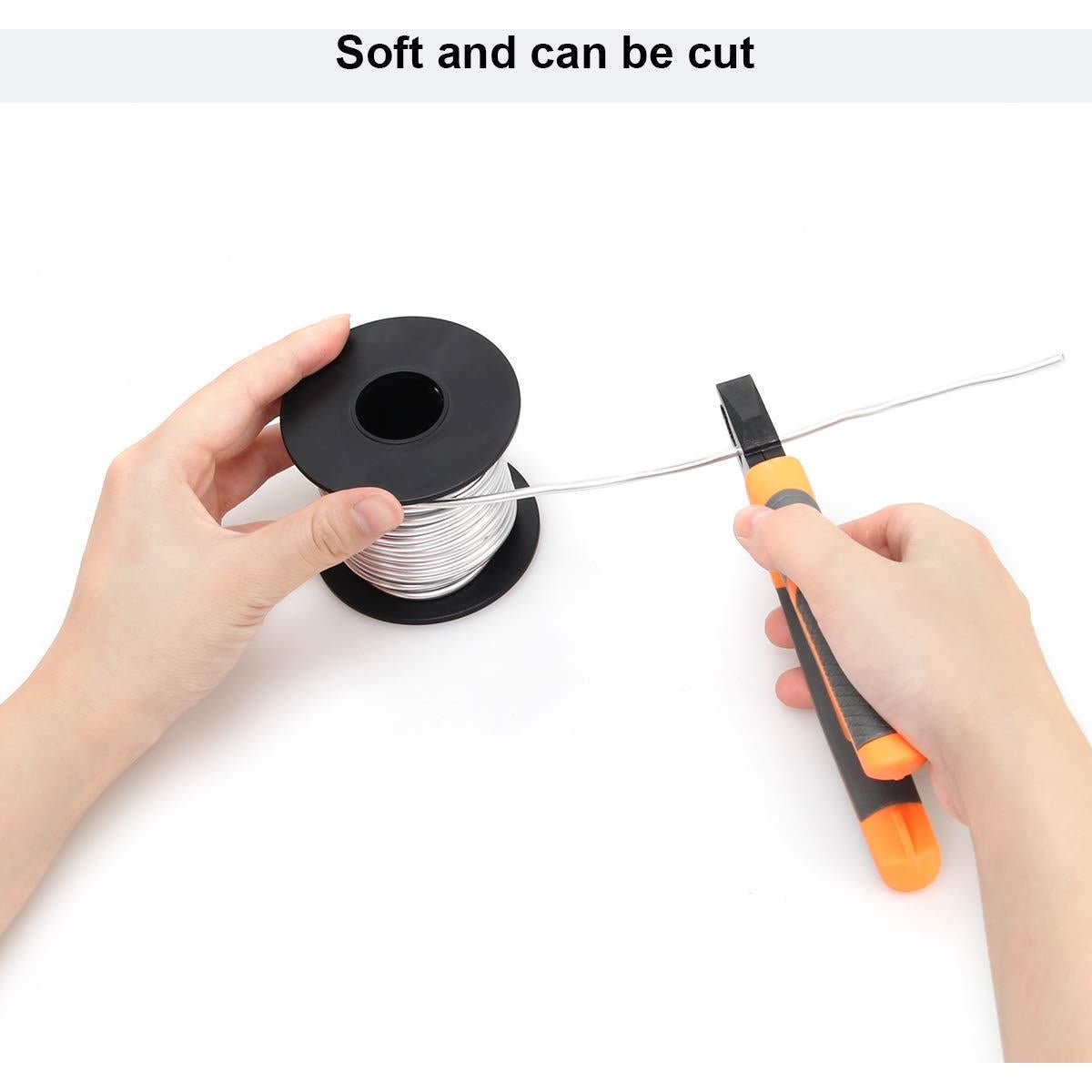 Alambre de Aluminio 8 Gauge Luxiv 10m para Manualidades DIY