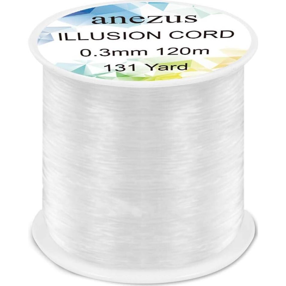 Hilo de Pesca Anezus Monofilamento 0.3mm 120.7m 15kg Claro