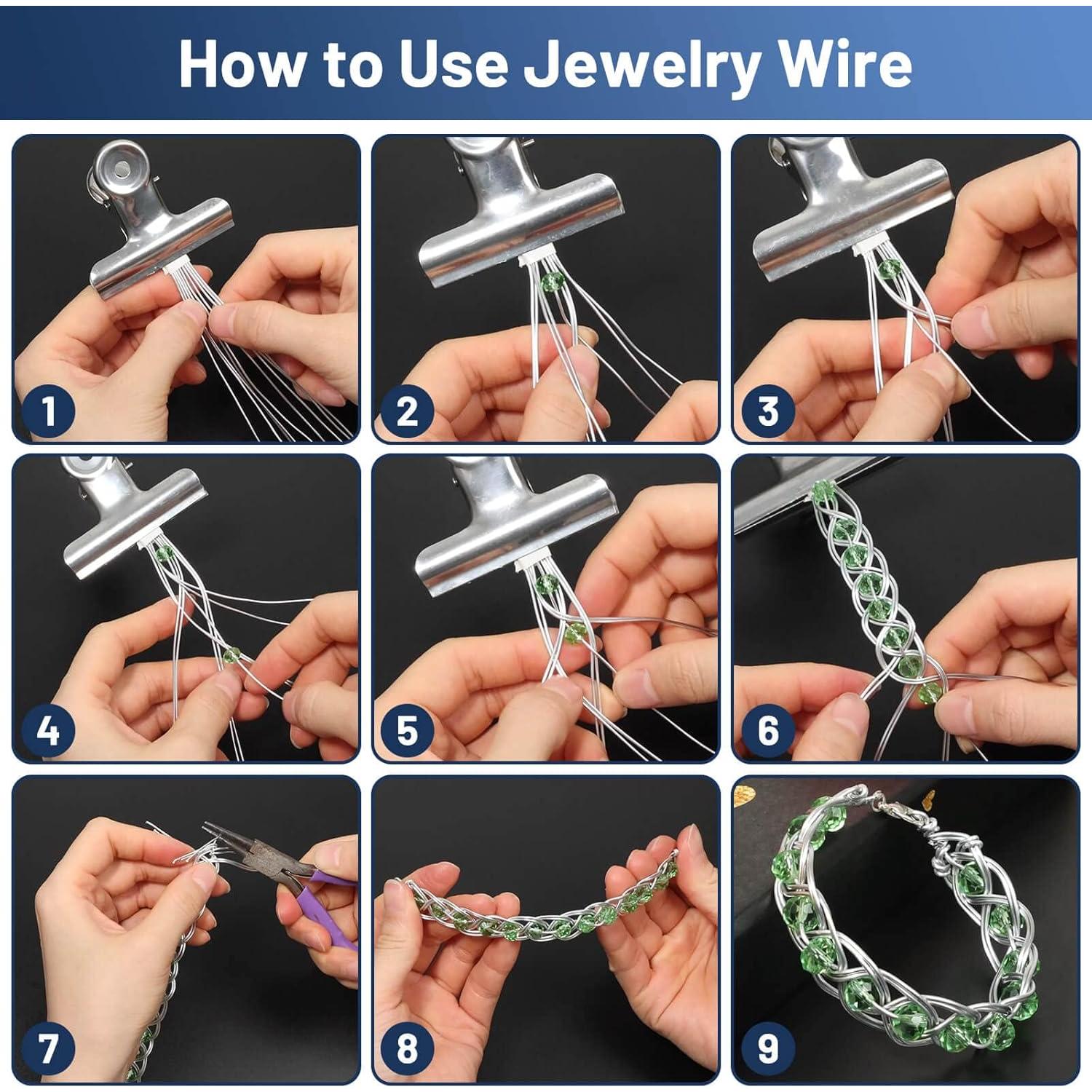 Alambre de Joyería Anezus 16 Calibres 10 Metros Plata