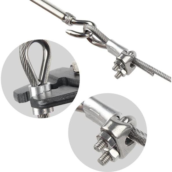 Kit de Cable de Alambre 200FT Shineyoo Acero Inoxidable