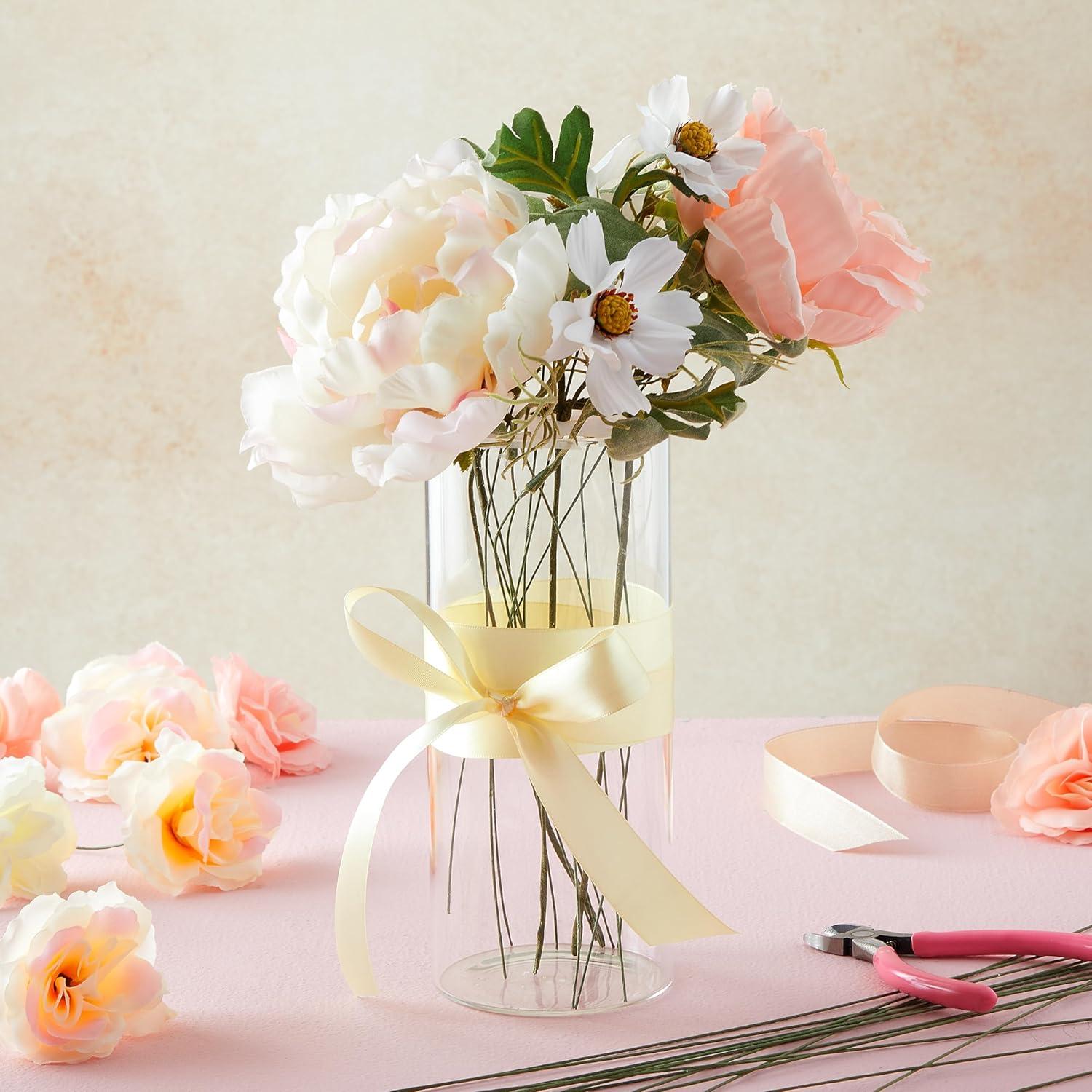 Alambre Floral Verde Oscuro Juvale 200 Piezas 40.64 cm