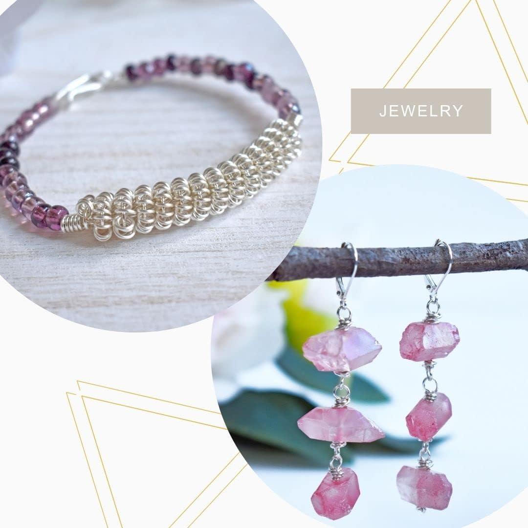 Alambre Artístico Plateado 22 Calibre 38.1 m para Manualidades