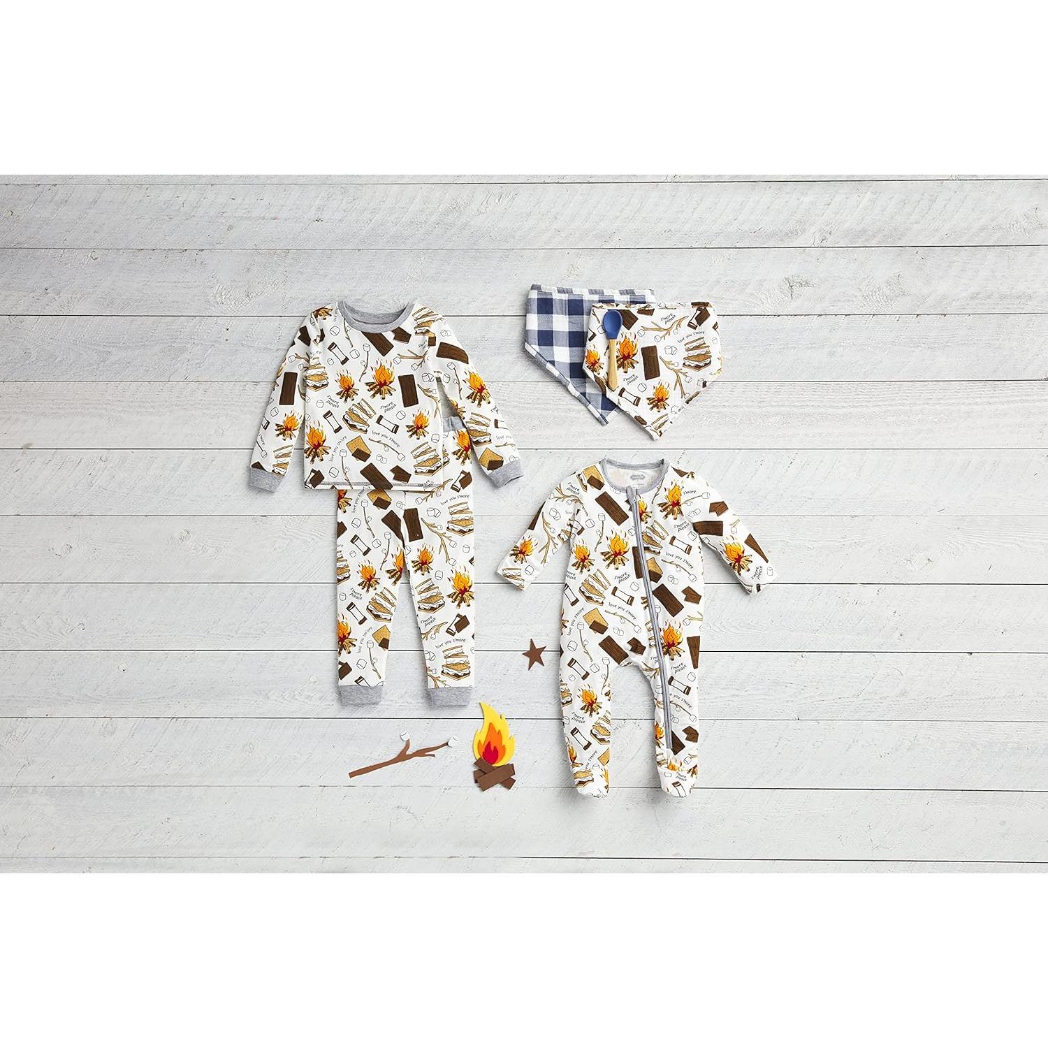 Conjunto de baberos de muselina y cuchara Mud Pie