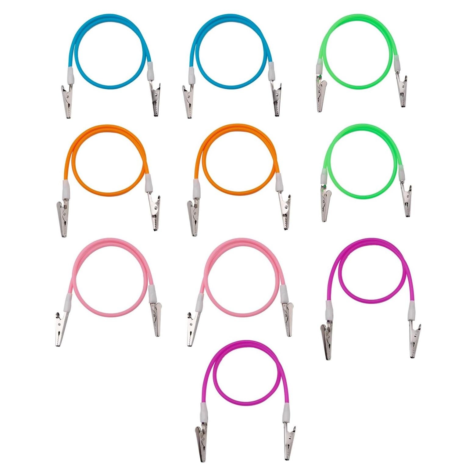 10 Clips Sujetadores de Servilletas Dentales Gosknor - Silicona