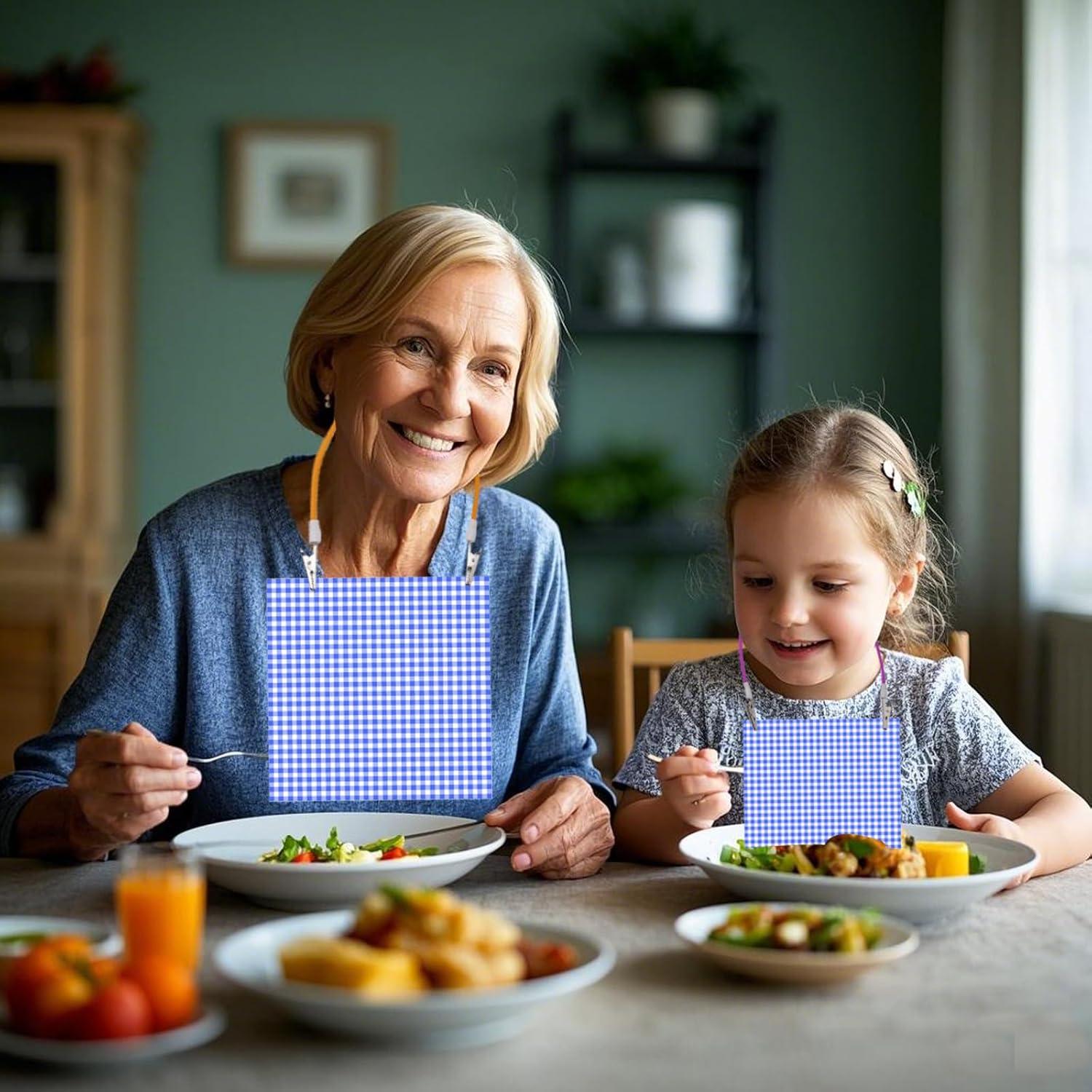 10 Clips Sujetadores de Servilletas Dentales Gosknor - Silicona