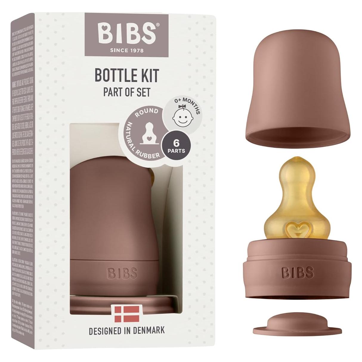Kit de Biberón BIBS Ventilado 240ml y 110ml Libre de BPA