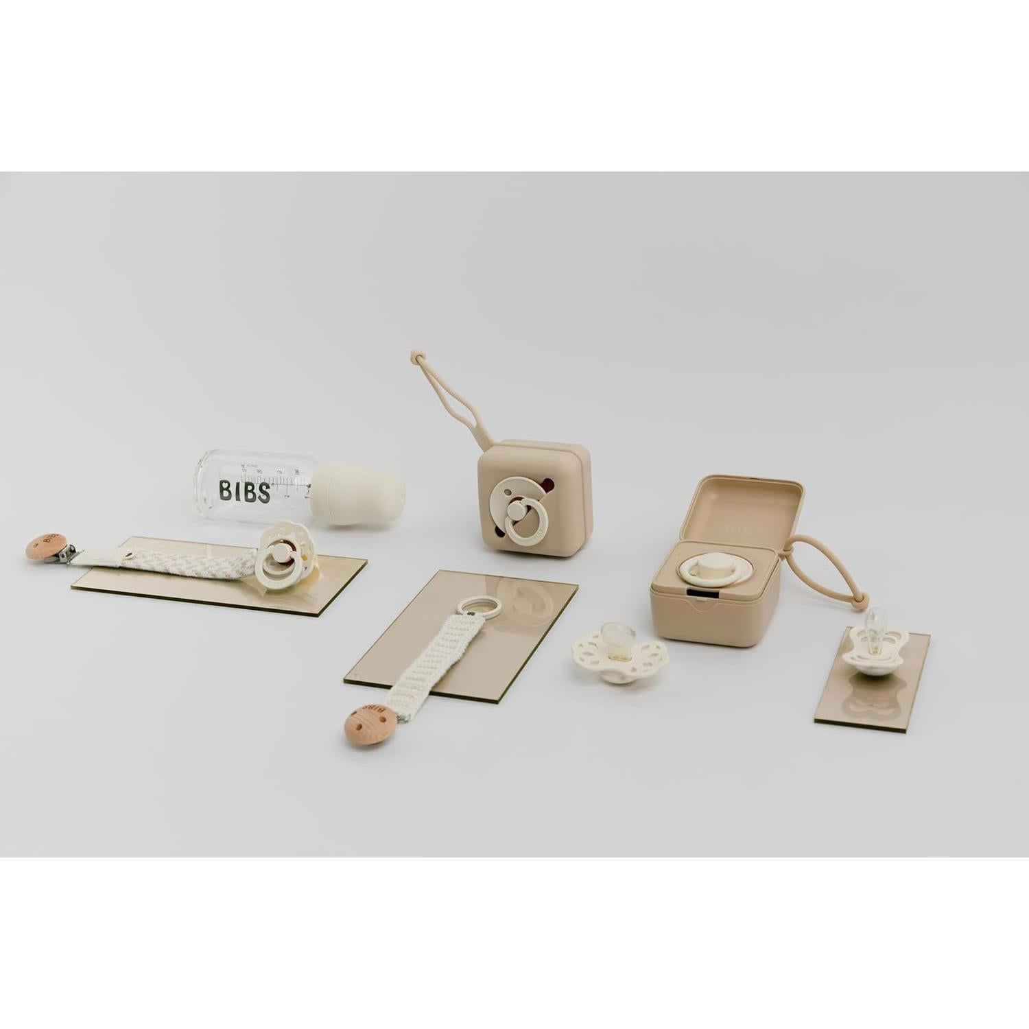 Kit de Biberón BIBS Ventilado 240ml y 110ml Libre de BPA