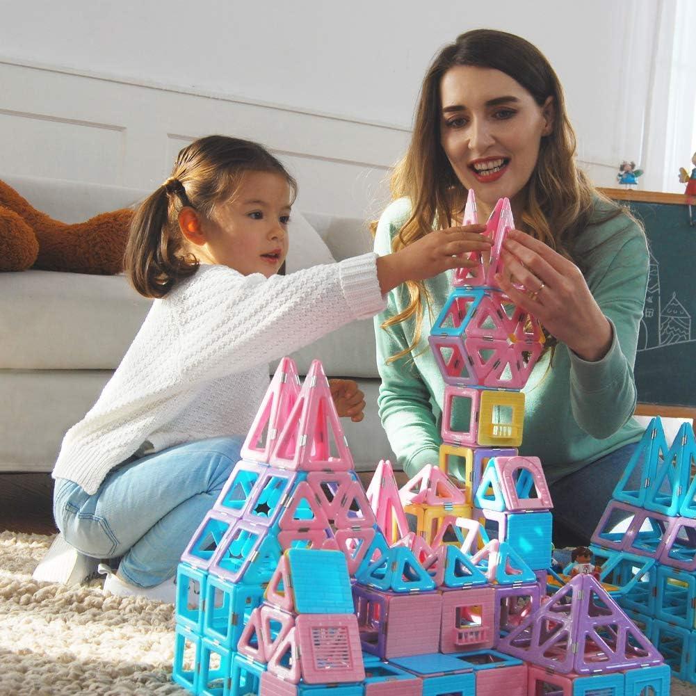 MAGBLOCK Juego de Bloques Magnéticos 103pcs para Niños 3+