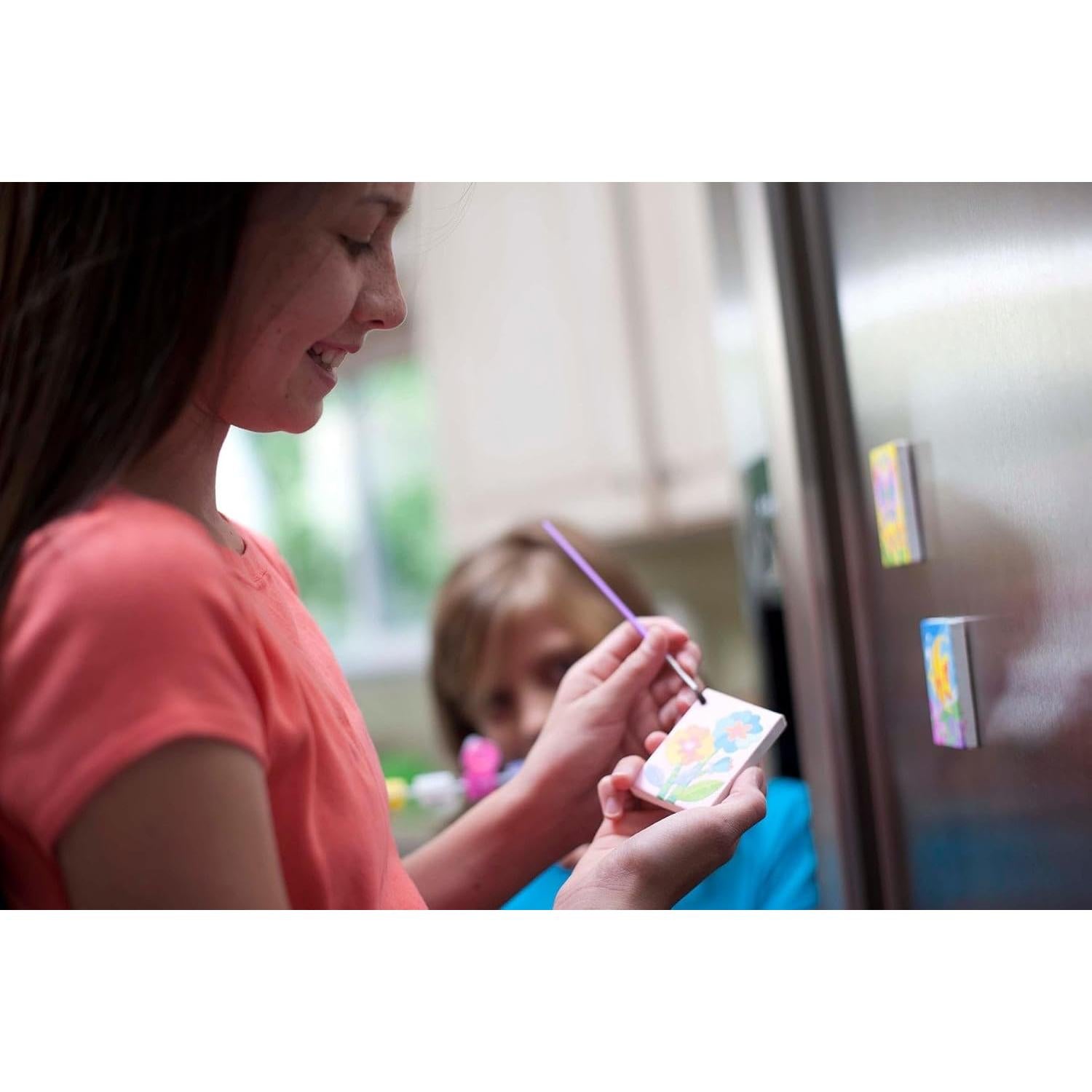 Kit de Manualidades 4M Arte en Azulejos Magnéticos Mini