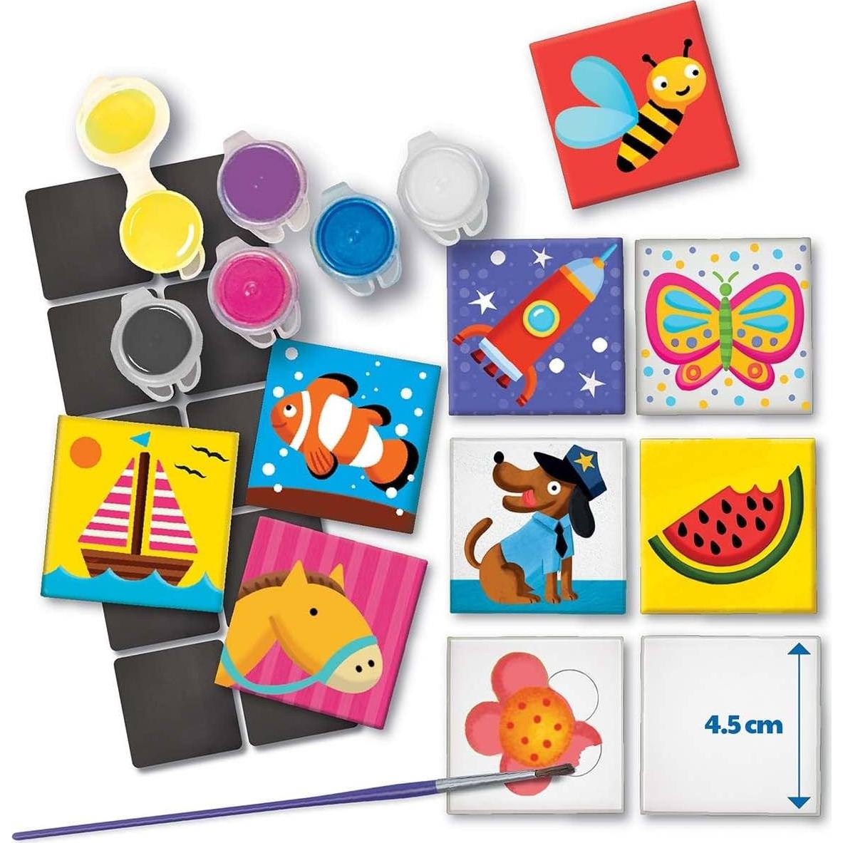 Kit de Manualidades 4M Arte en Azulejos Magnéticos Mini