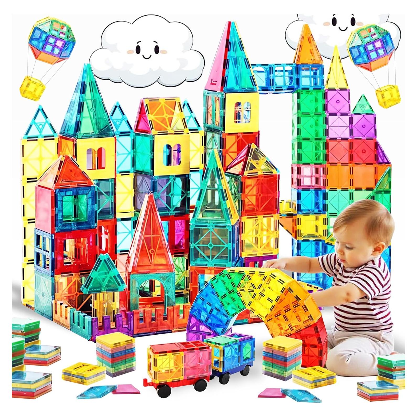 Set de 100 Azulejos Magnéticos SS International para Niños