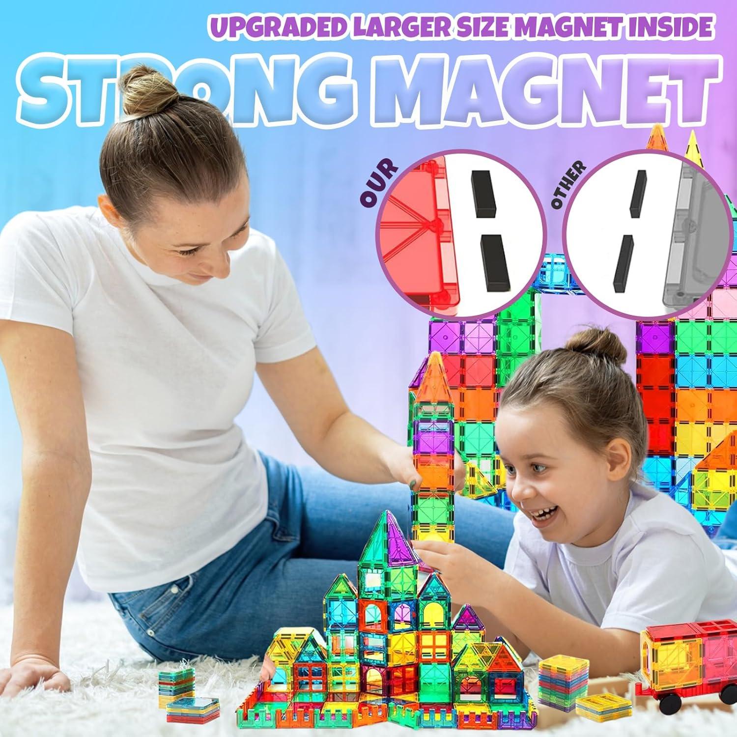 Set de 100 Azulejos Magnéticos SS International para Niños