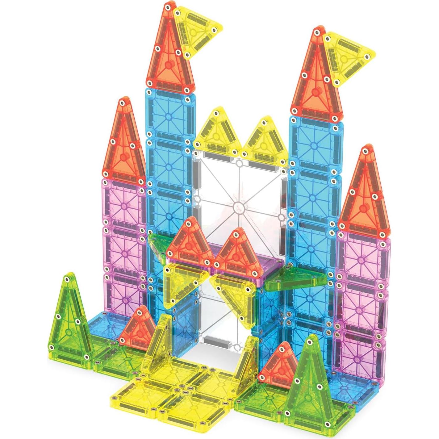 Juego de Viaje Deluxe MAGNA-TILES microMAGS 55 Piezas