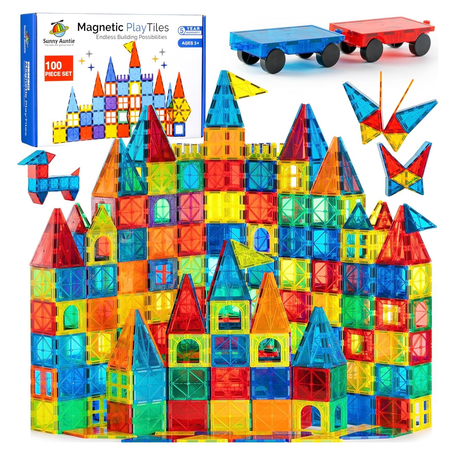 Azulejos Magnéticos 100 Piezas Sunny Auntie Juguete Educativo