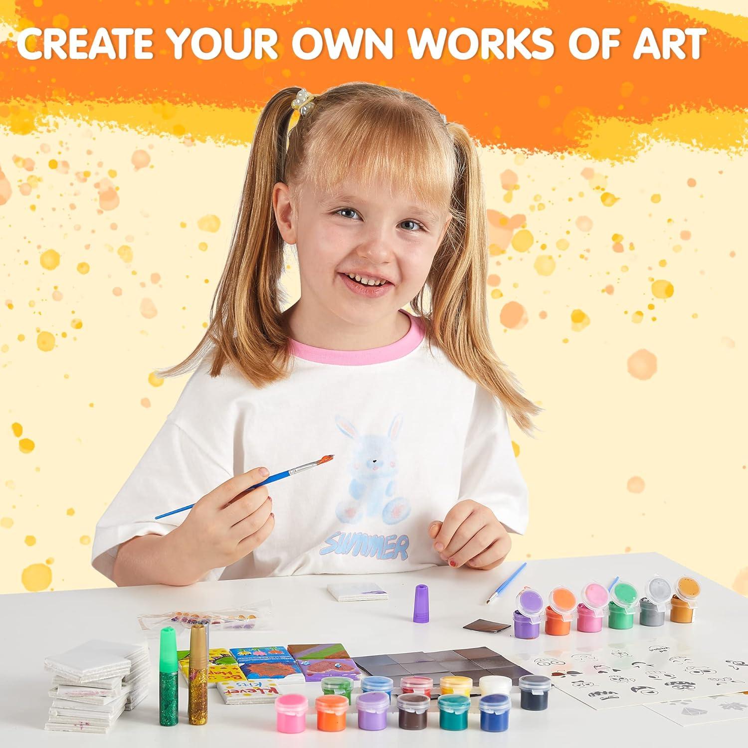 Kit de Arte DIY Joyin 24 Azulejos Magnéticos para Niños