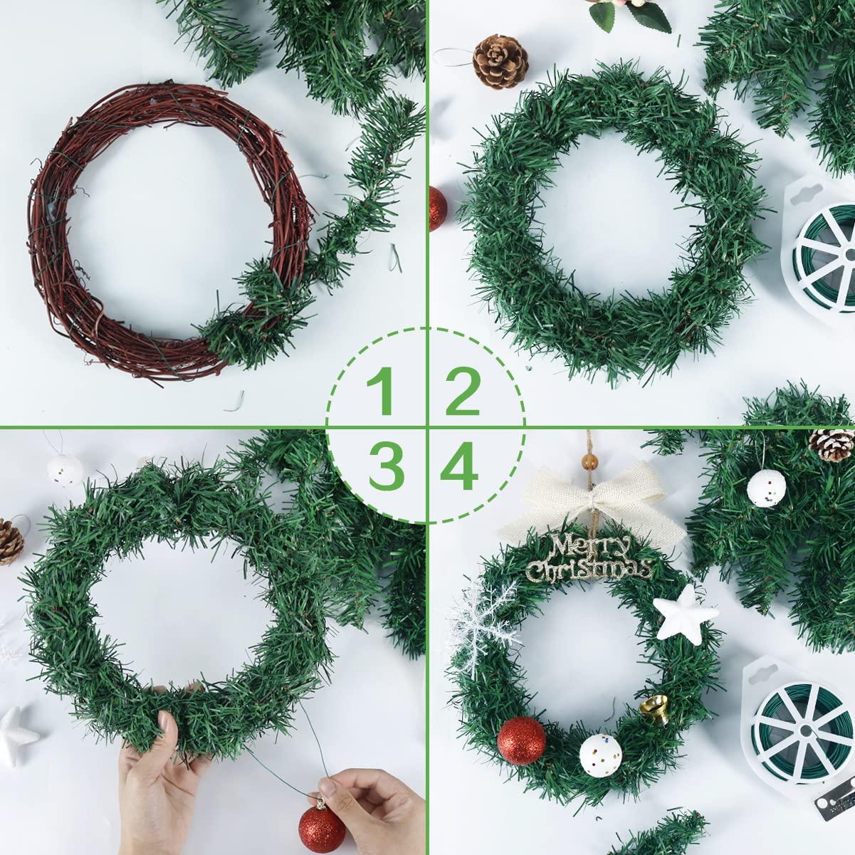 Alambre Floral Verde Tenn Well 100 Metros 22 Calibre con Cortador