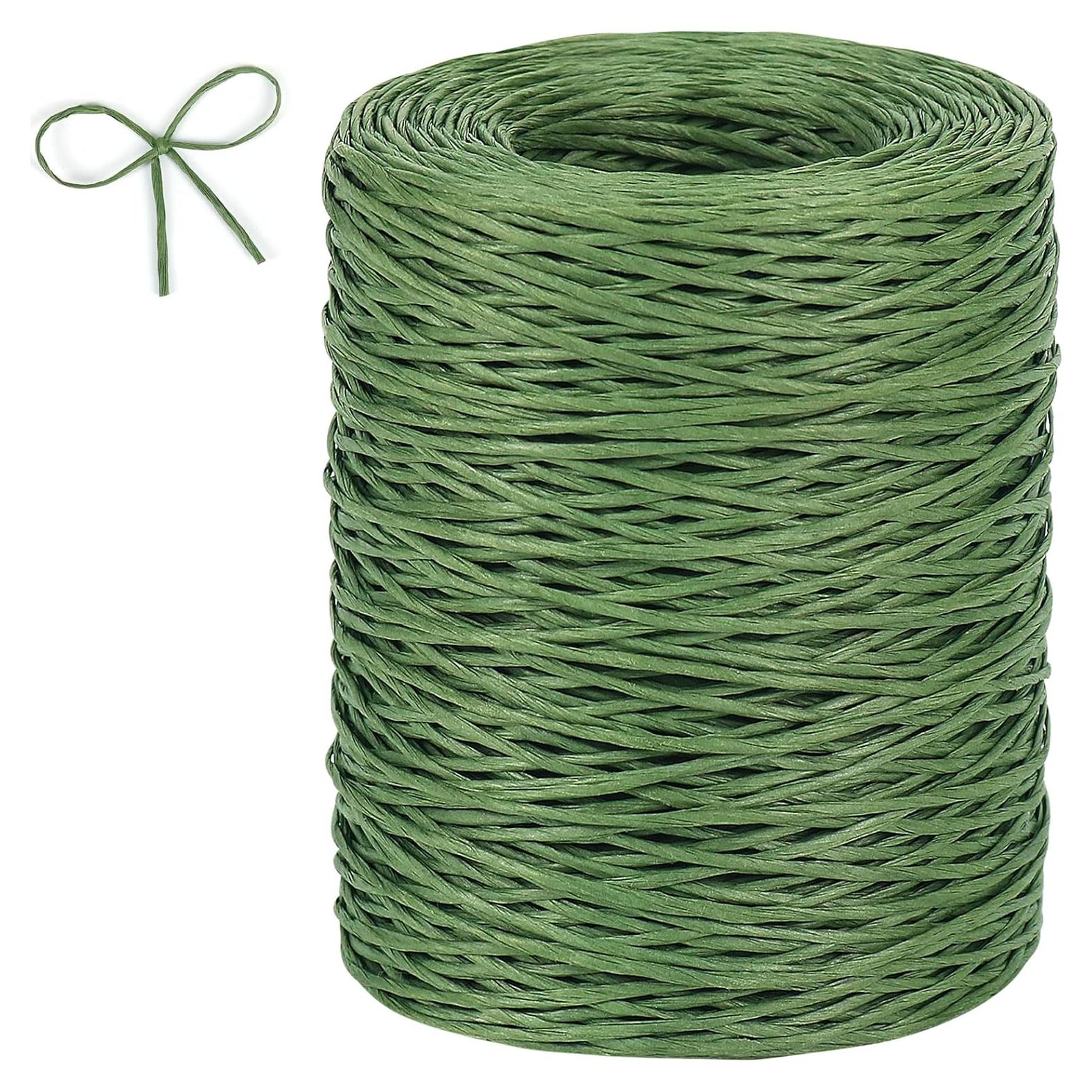 Alambre Floral Tenn Well 200m 2mm Verde para Manualidades