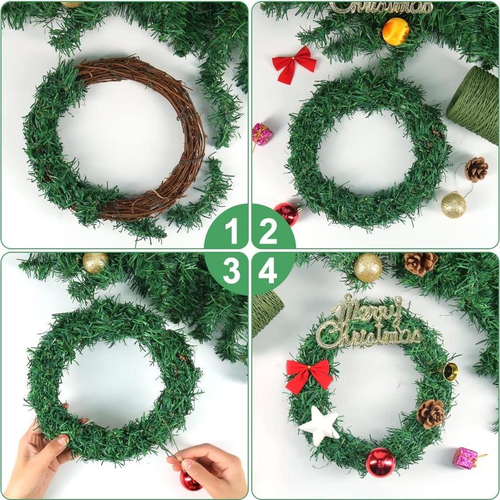 Alambre Floral Tenn Well 200m 2mm Verde para Manualidades