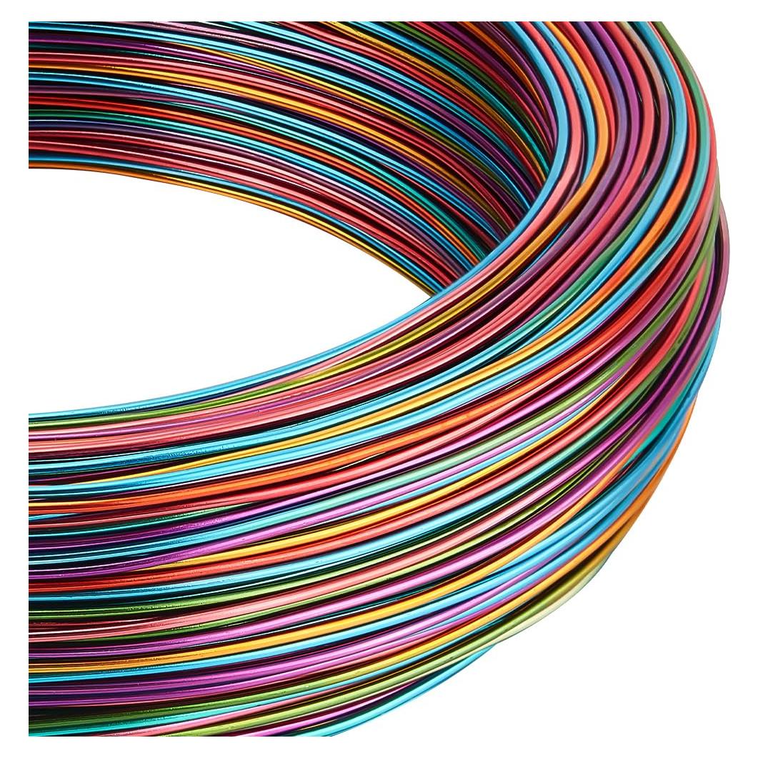 Alambre de Joyería BENECREAT 18 Calibres 93.6 m Multicolor