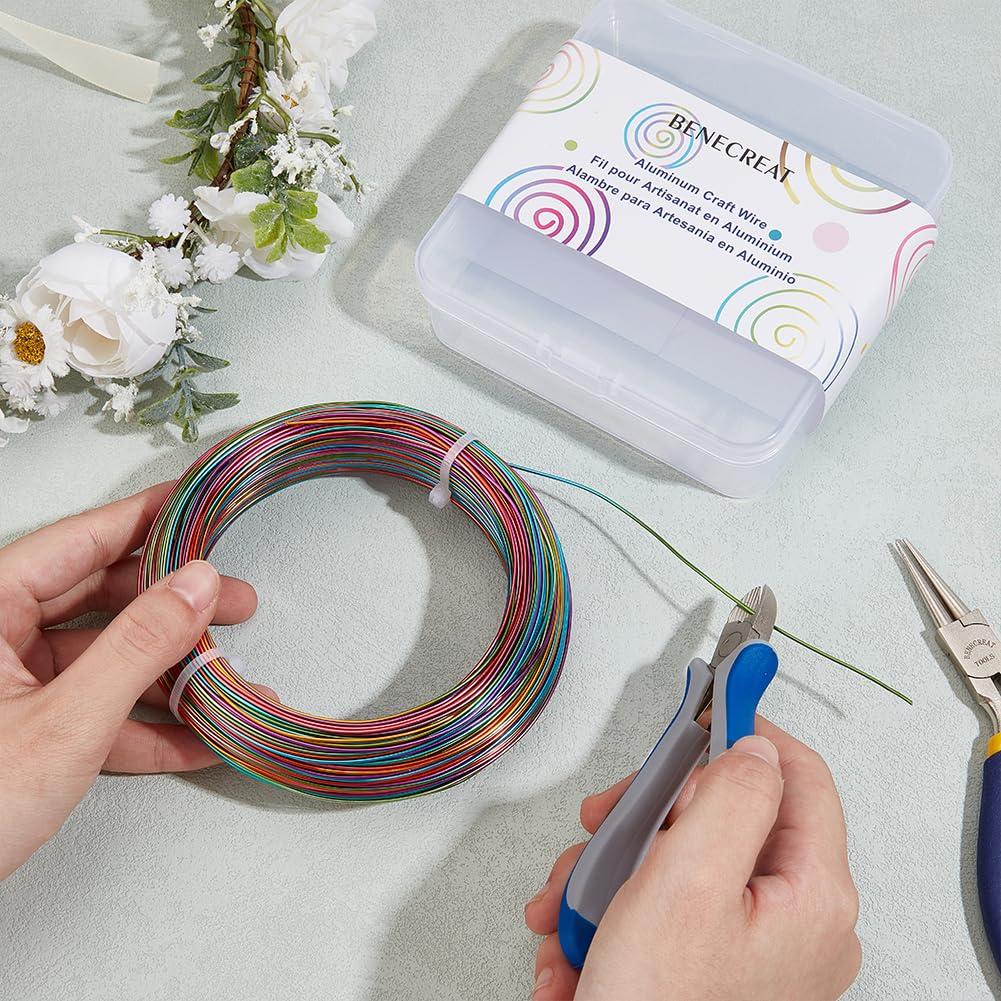 Alambre de Joyería BENECREAT 18 Calibres 93.6 m Multicolor