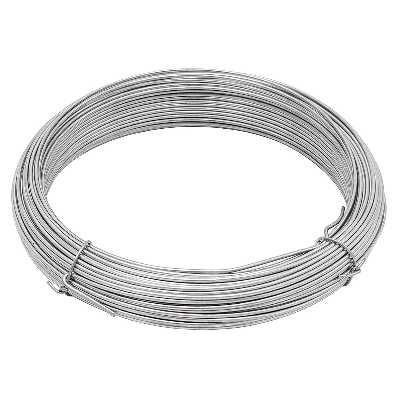 Alambre Sólido Galvanizado Cerpourt 19 Gauge 30m 1.2mm