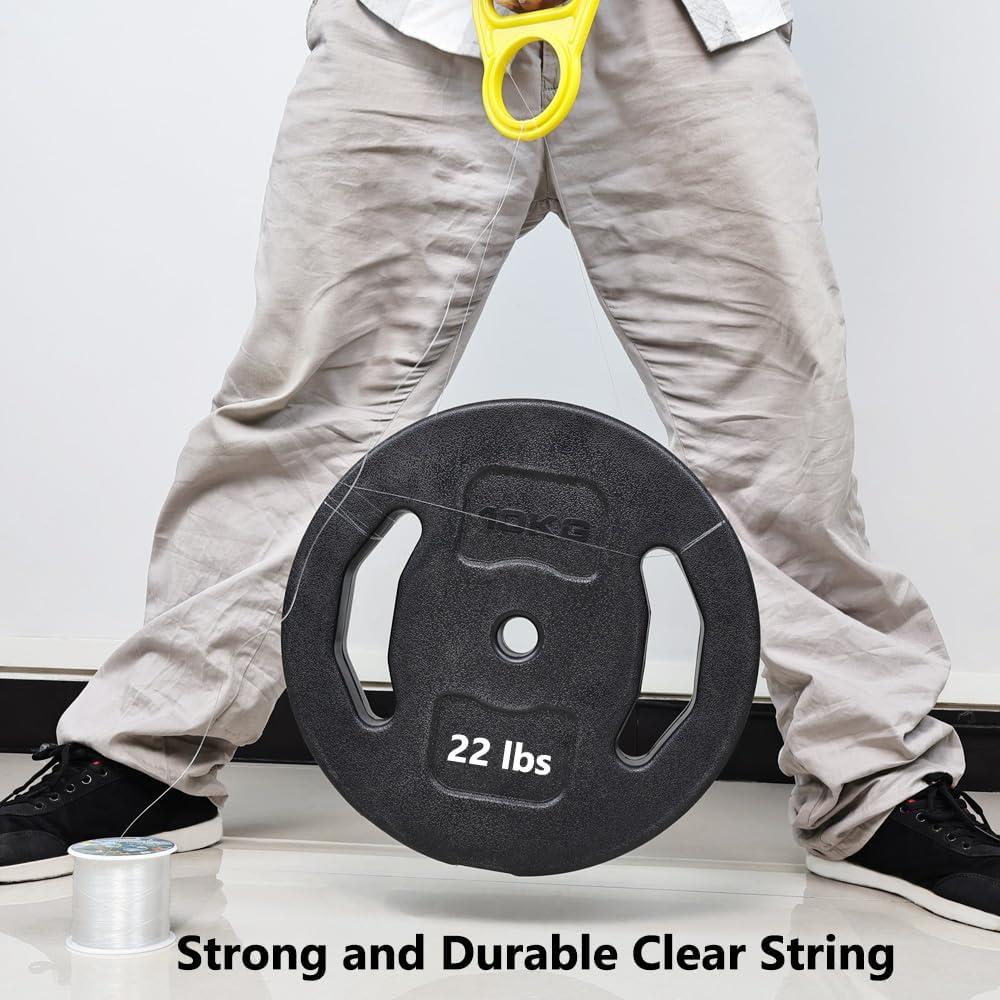 Hilo de Pesca Transparente LUSTEMBER 500m 0.45mm Resistente