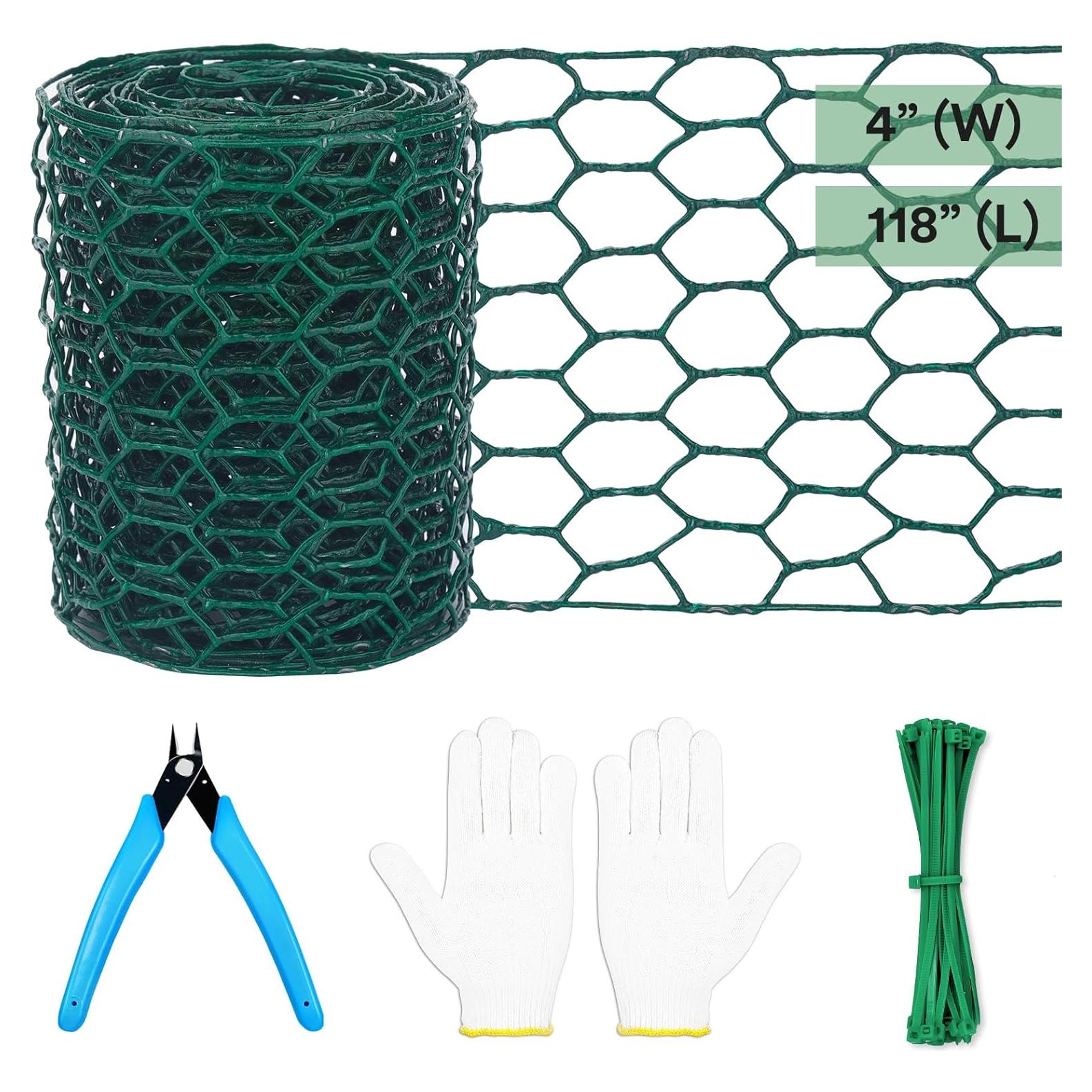 Malla de Alambre de Pollo Lucomb 10x300 cm Verde Galvanizada