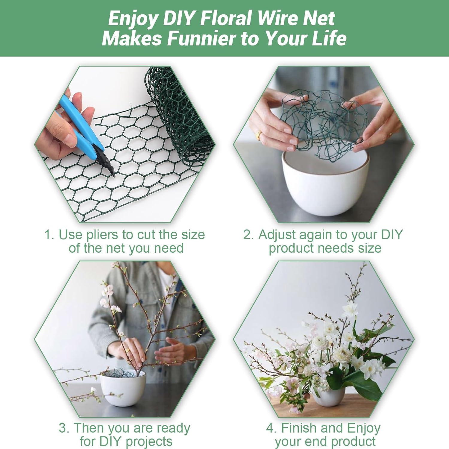 Malla de Alambre de Pollo Lucomb 10x300 cm Verde Galvanizada