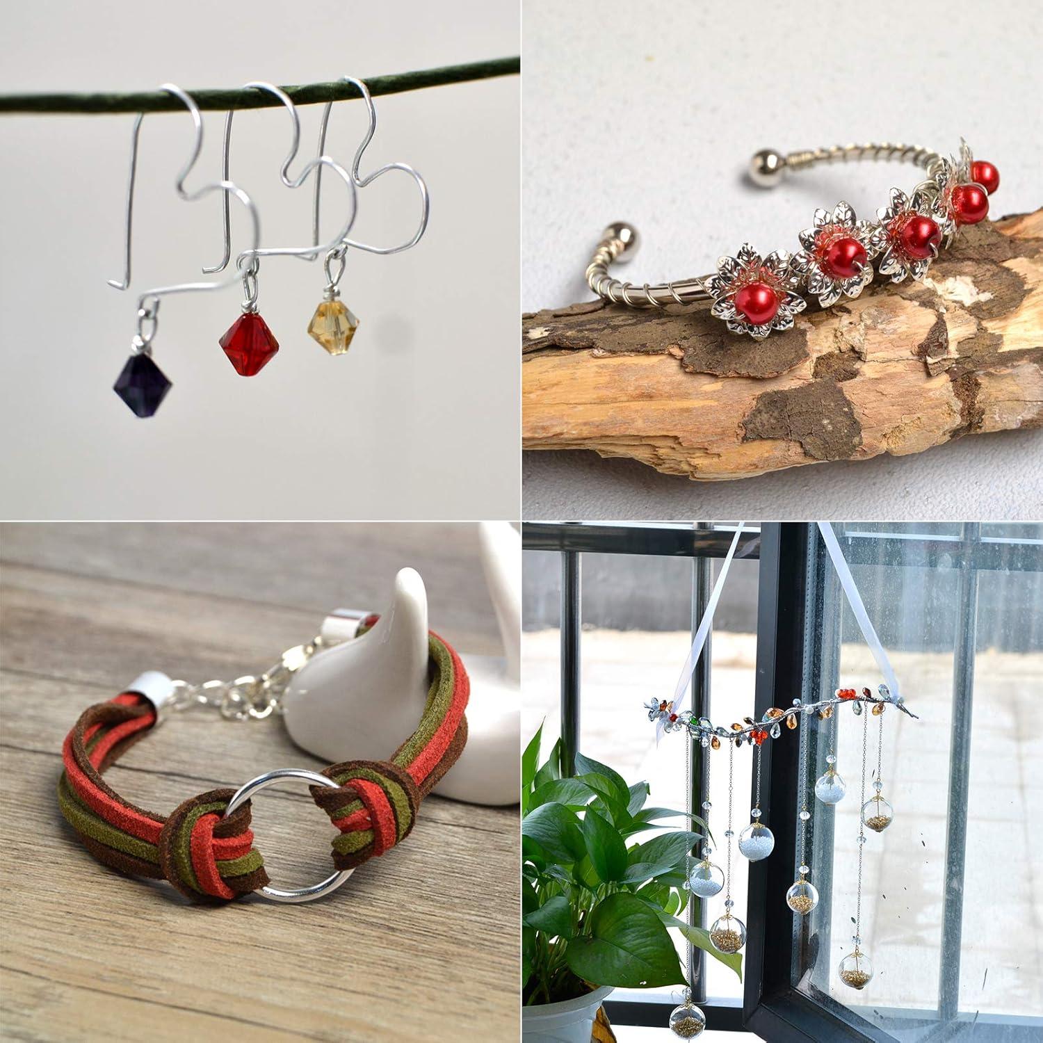 Alambre de Artesanía Fashewelry 25m 9 Gauge Plata Flexible