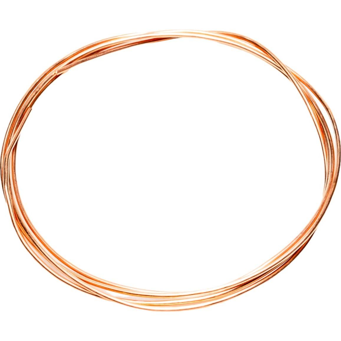 Cable de Cobre Puro 12 Gauge Craft Wire 1.52m Muerto Blando