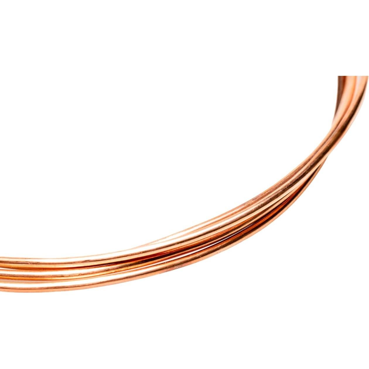 Cable de Cobre Puro 12 Gauge Craft Wire 1.52m Muerto Blando