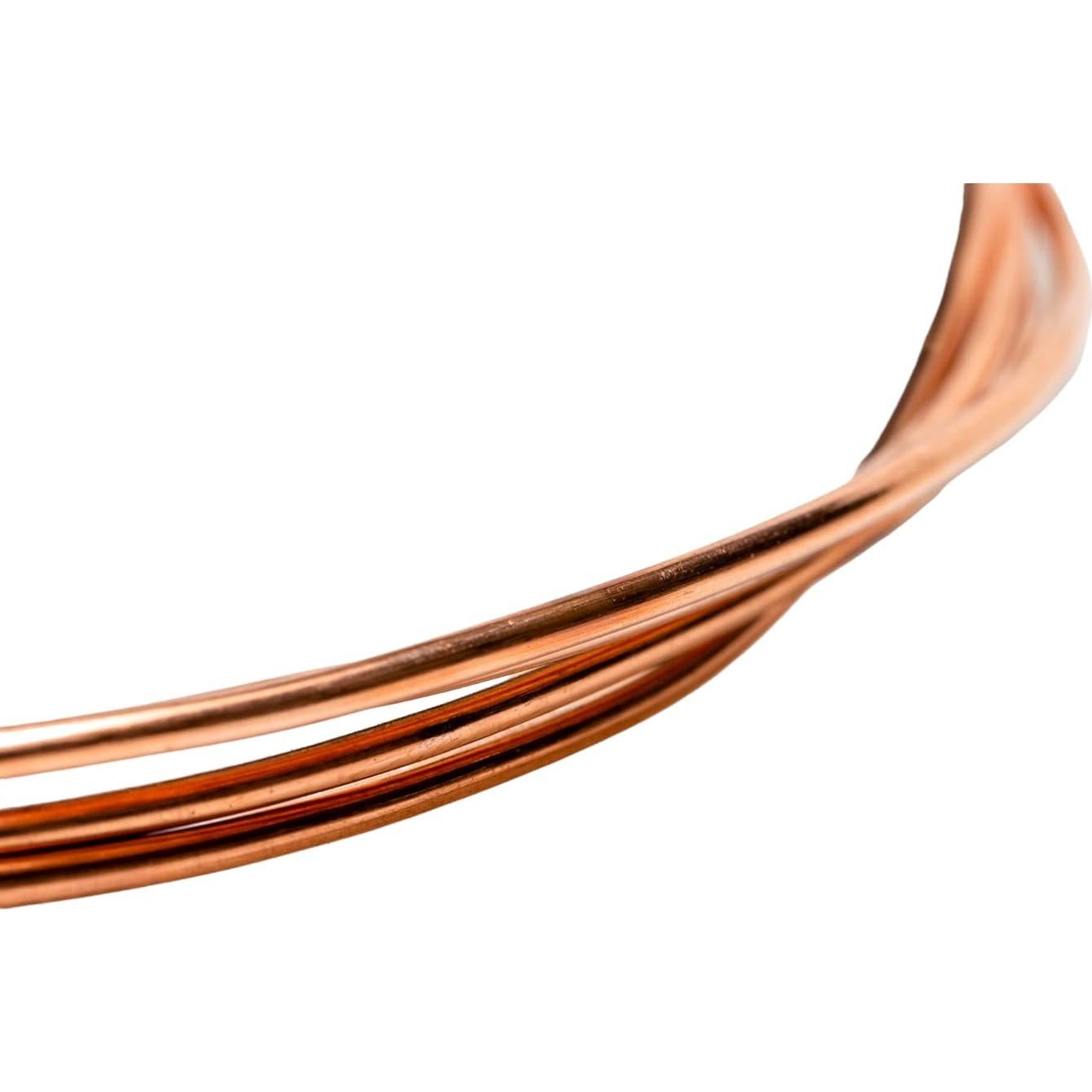 Cable de Cobre Puro 12 Gauge Craft Wire 1.52m Muerto Blando