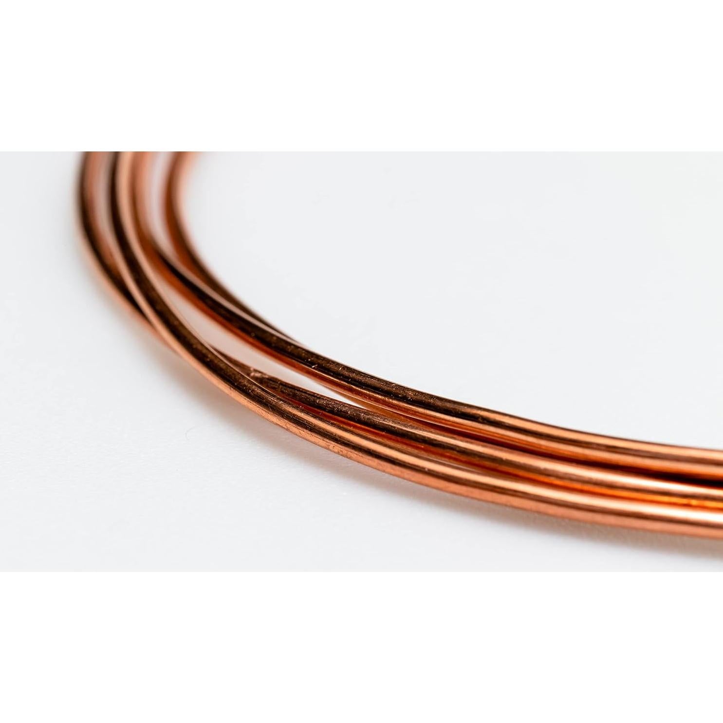 Cable de Cobre Puro 12 Gauge Craft Wire 1.52m Muerto Blando