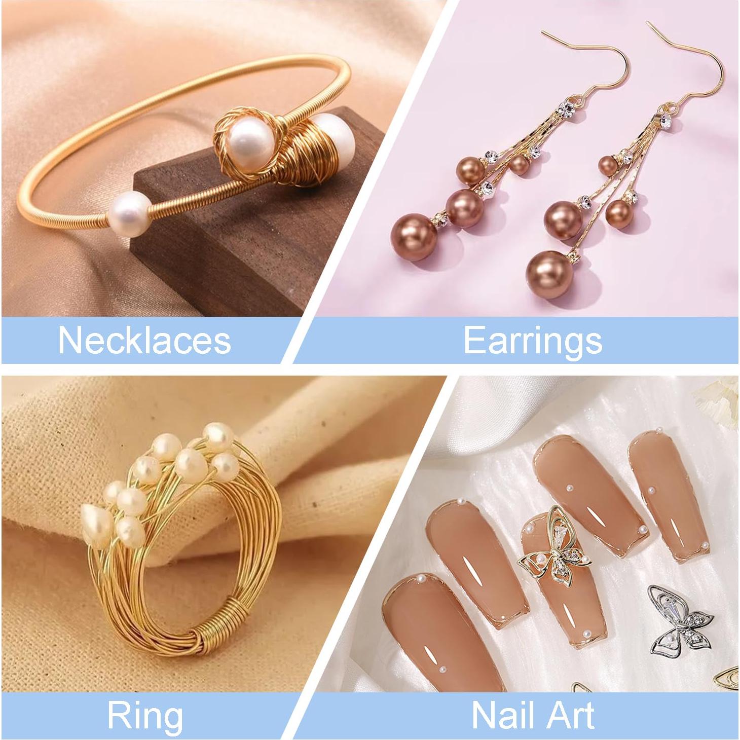 Alambre de Joyería CooBigo 0.5 mm 10 Rollos 6.5 m Colores Surtidos