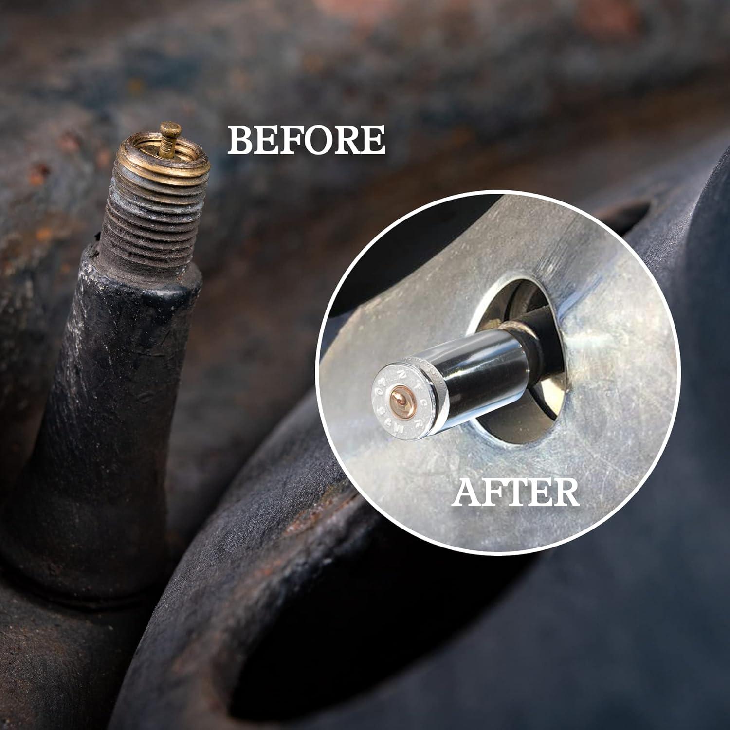 Tapones de Válvula de Neumático Lucky Shot 40 Calibre - Juego de 4