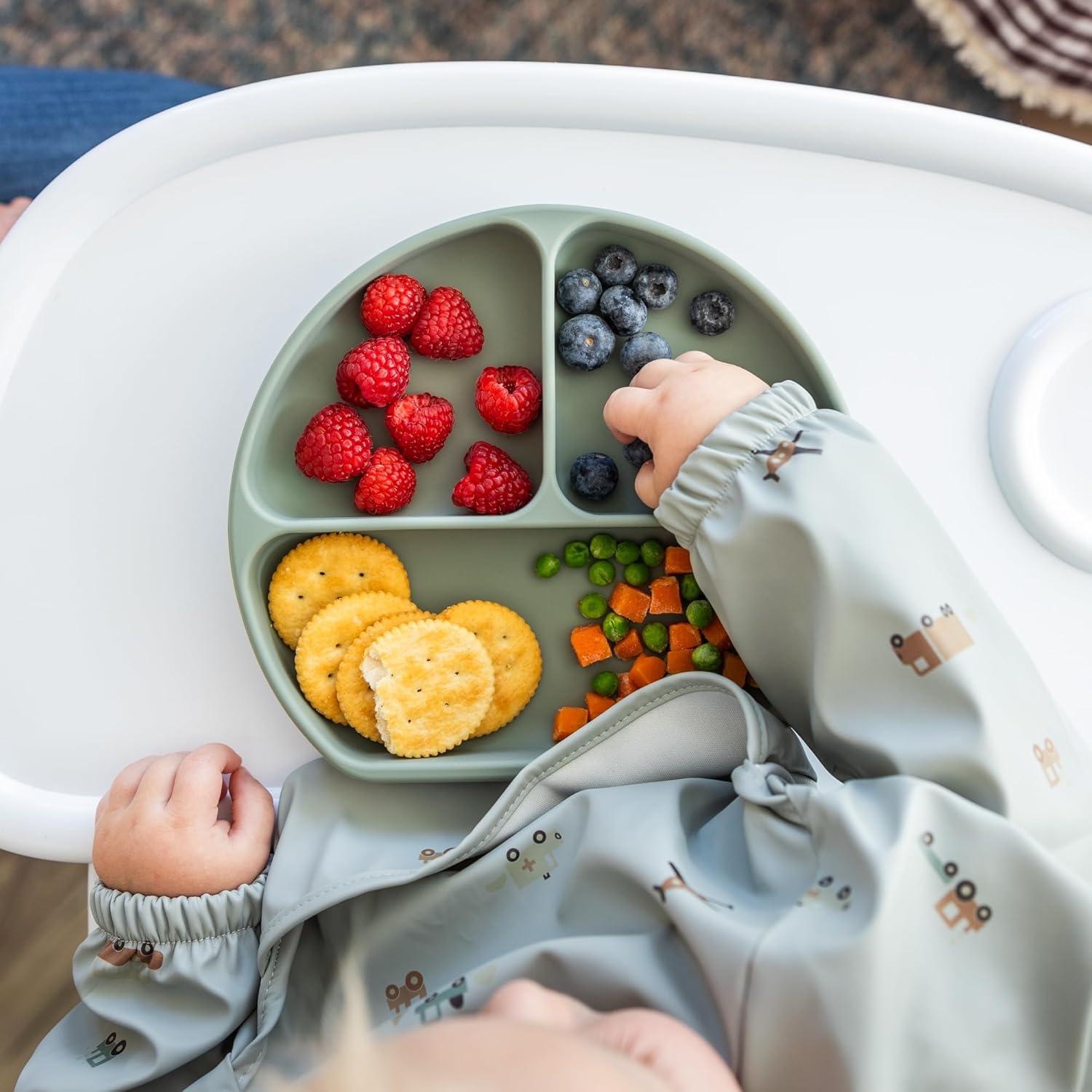 Juego de Alimentación de Silicona ATSHA - 19 Piezas para Bebés