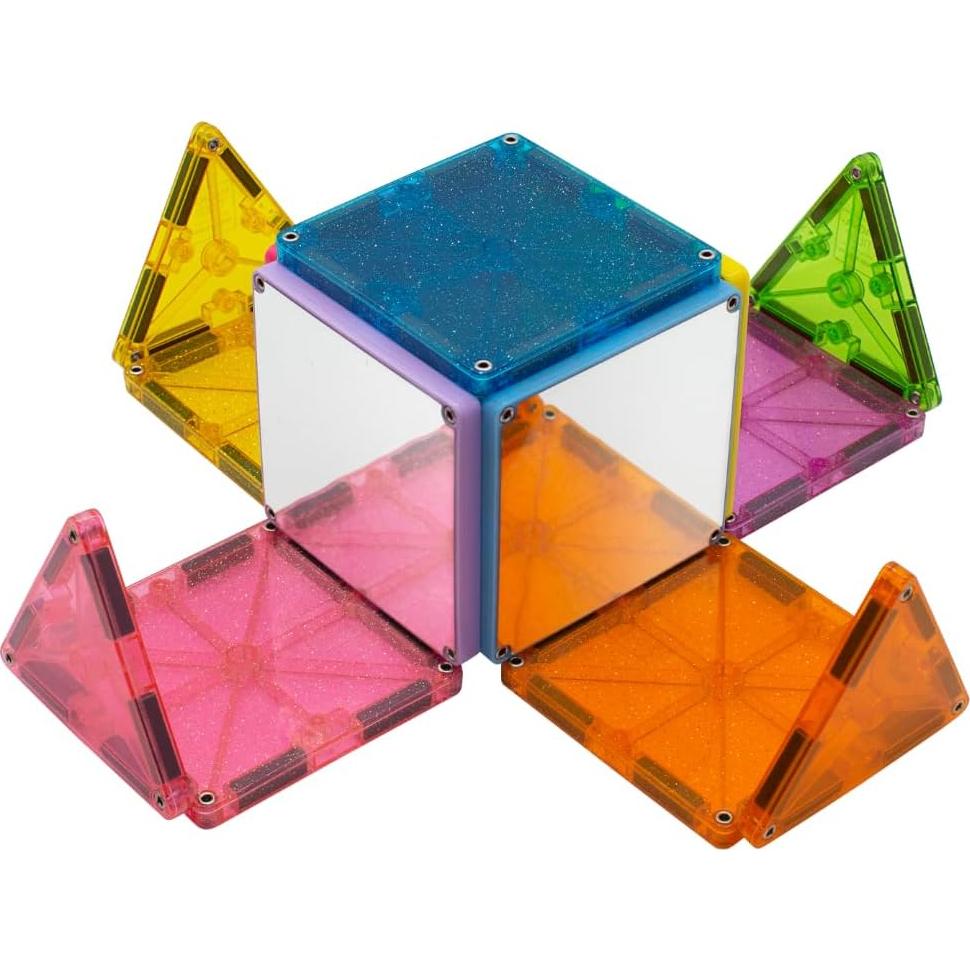 MAGNA-TILES Set Stardust de Construcción Magnética 15 Piezas