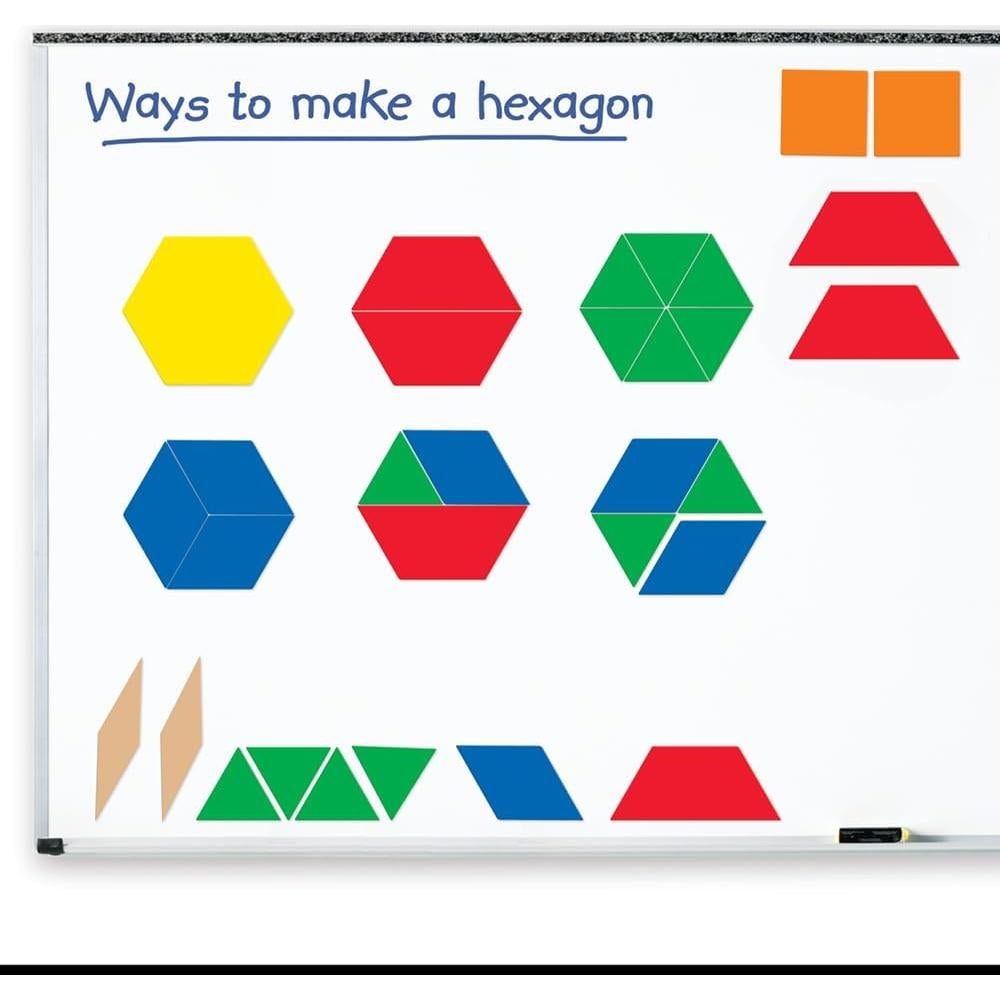 Bloques de Patrón Magnéticos Gigantes Learning Resources 15.24 cm
