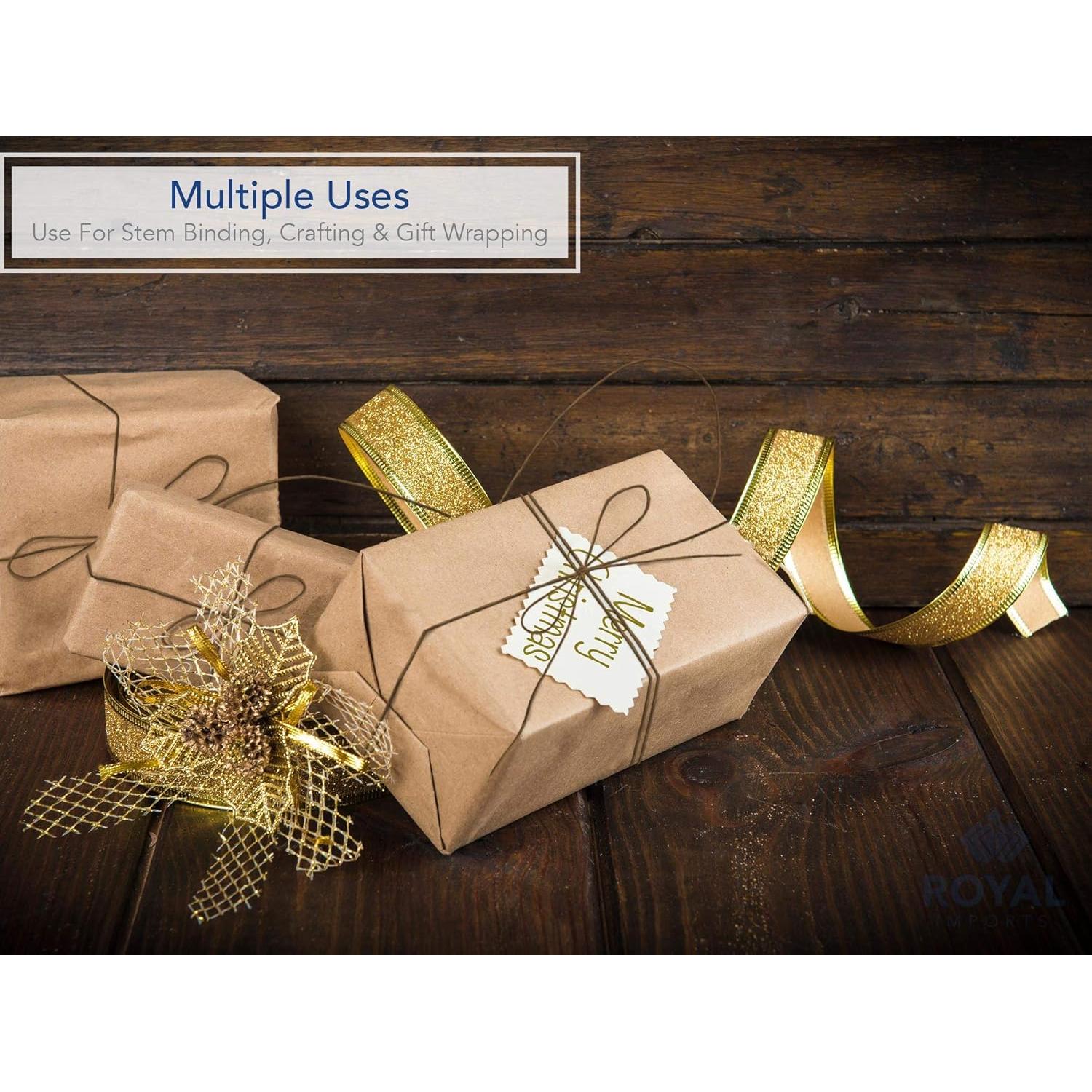 Alambre de Enlace Royal Imports 26 Calibre 204.2 m Marrón